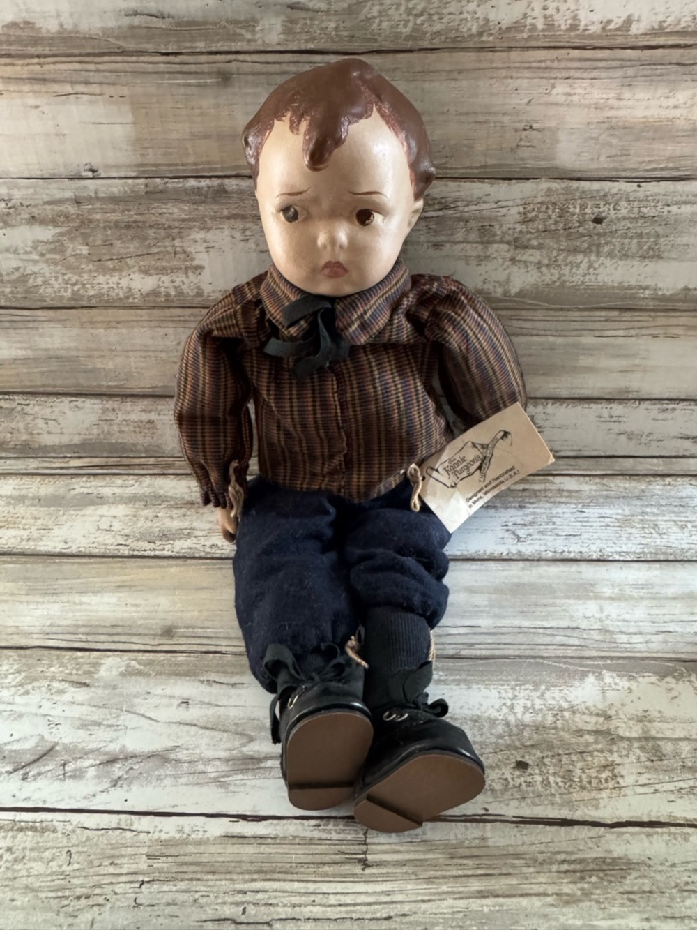 Vintage 1996 Miss Fannie Turgeon Jacob Special Edition Doll Donna Gilbert Signed